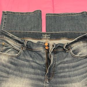 Maurice’s everflex long bootcut jeans